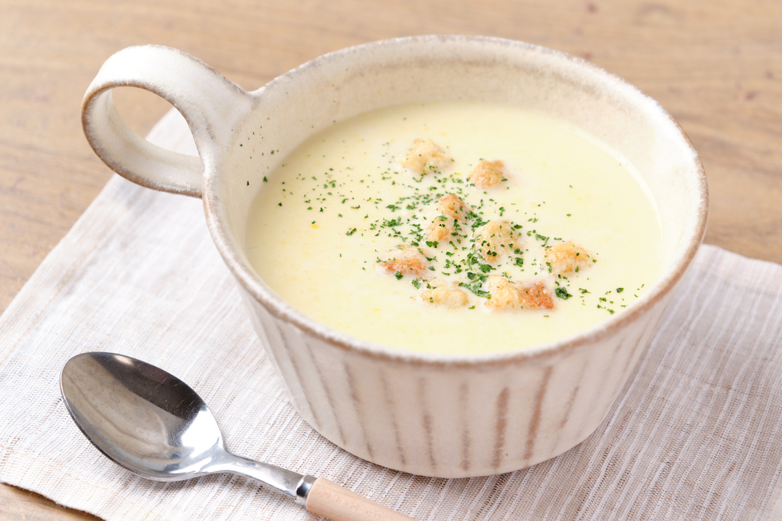 焼肉のタレでスープ