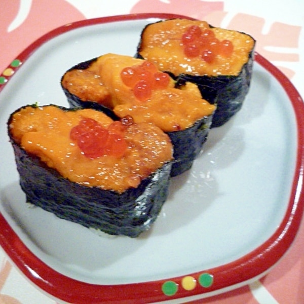 うにの軍艦巻き