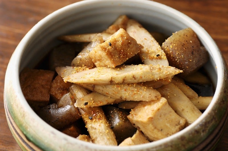 厚揚げこんにゃくごぼうの こってり♡甘辛煮レシピサイトNadia