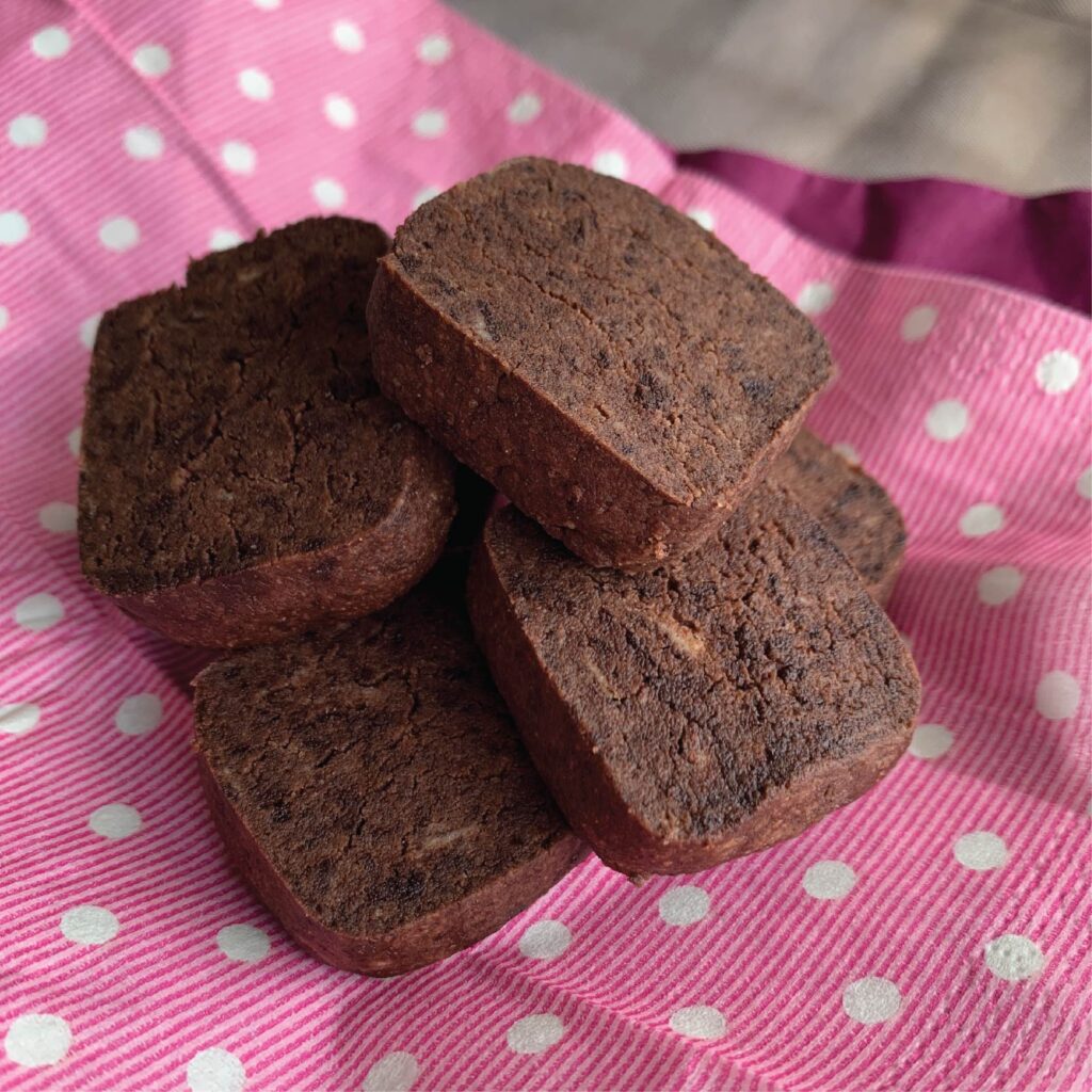 グルテンフリー ココアの絞り出しクッキ