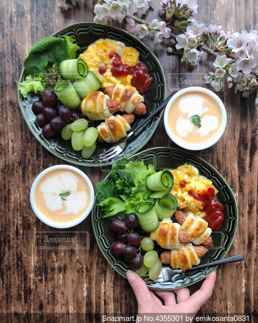 百均のうつわで テンションあがる朝ごはん : Hanahana Smile Life Powered by ライブドアブログ