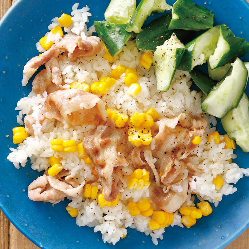 ひじきと豚バラ肉の炊き込みご飯 - EPIRECIPE -エピレシピ