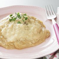 ★基本★牛乳なし★ カルボナーラ風