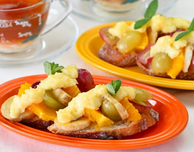 固くなったフランスパンを活用♪ツナ&チーズのフレンチトースト