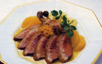 鴨のソテー りんごブラウンソース鴨肉 カナール レシピ グルメレシピ.COM