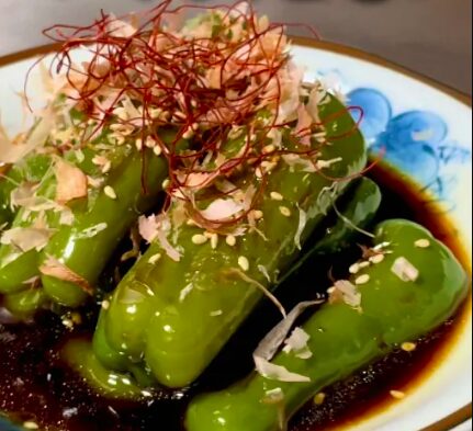 タモリ倶楽部のタモリレシピ「ピーマンの醤油煮海苔弁当」を作る榊原玲奈こと中村有里