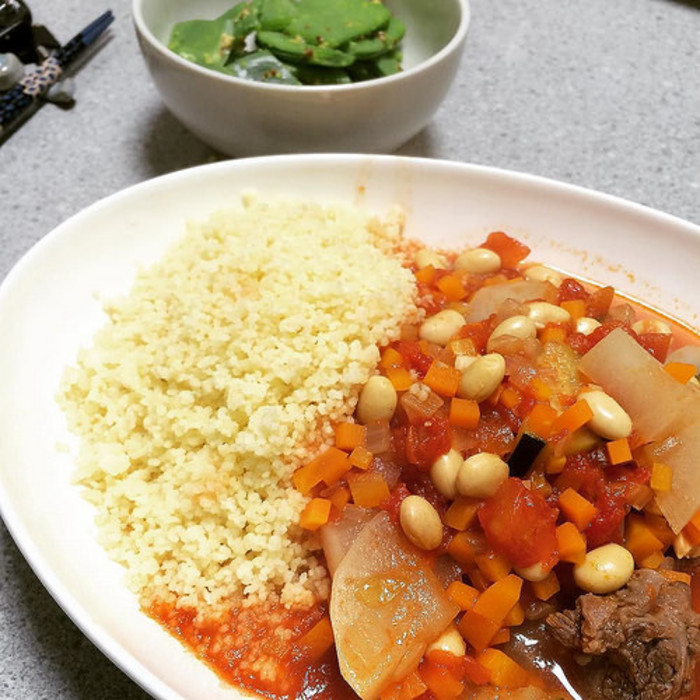 クスクスレシピ、モロッコ本場の味 - YouTube