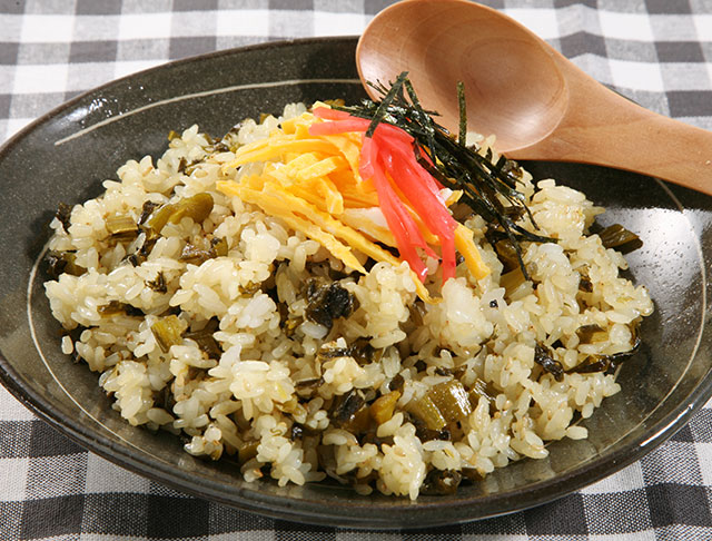 休日ランチ♪お弁当にも◎焦がし醤油の高菜チャーハン