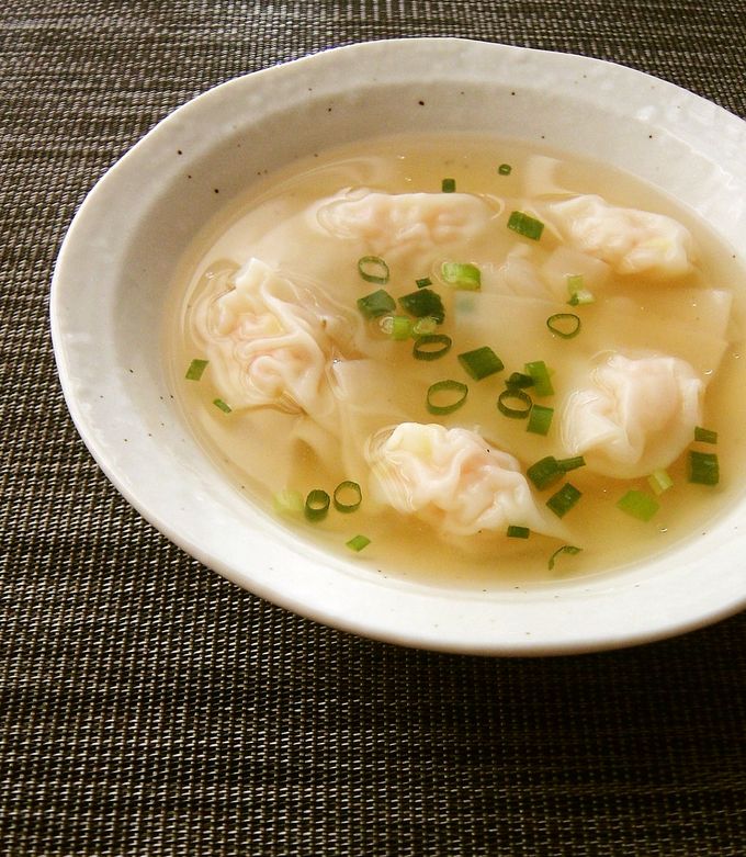 焼きえびワンタン