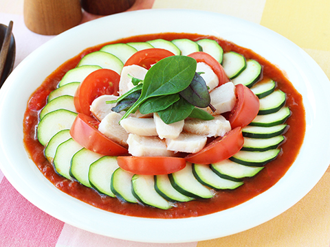 酷暑に！火も不要、包丁もほぼ不要！生ズッキーニのカルパッチョ風Hanako Web