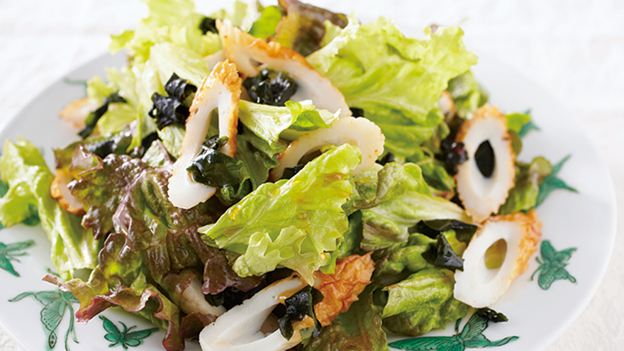 サニーレタスの韓国風もりもりサラダ