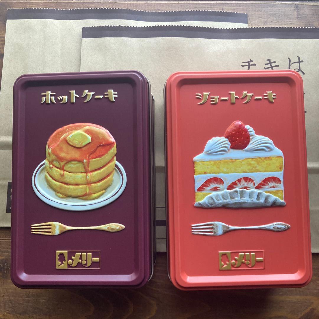 メリーチョコレート スイーツビュッフェ ケーキ缶 いちご スイーツ ビュッフェ バレンタインコレクション2025メリ
