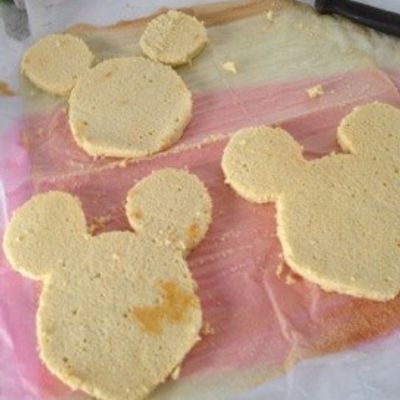 簡単☆ミッキーのキャラケーキ