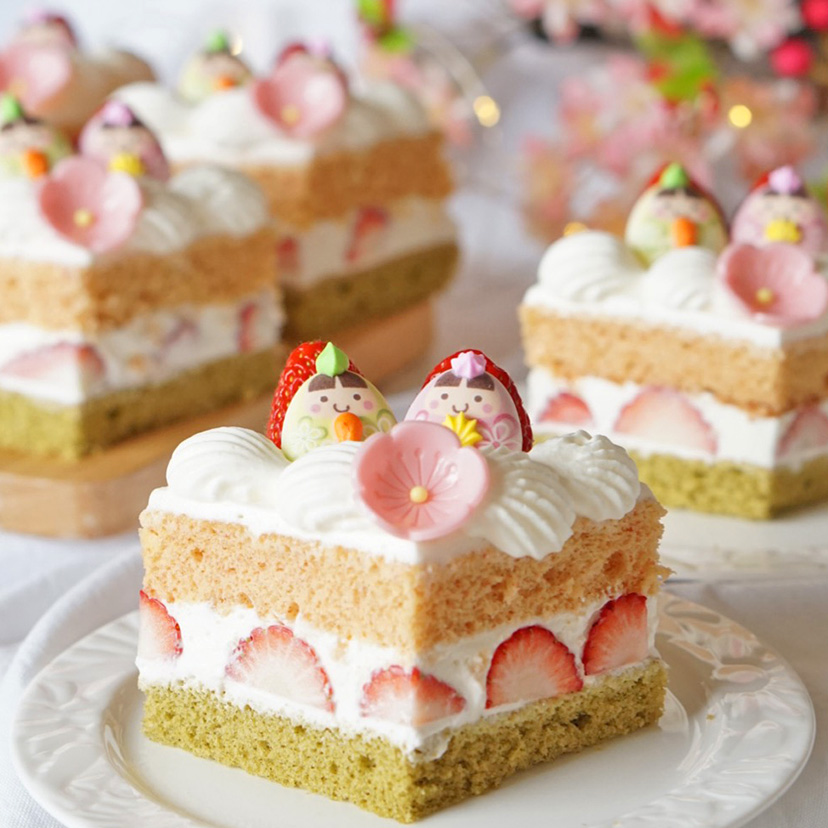 ひな祭りスイーツ！ホケミで簡単スティックケーキC CHANNEL