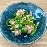 ピーマンおかか炒め