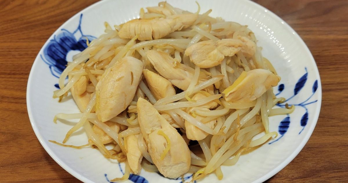 節約食材で！『もやしとカニカマとえのきのとろみねぎポン酢』