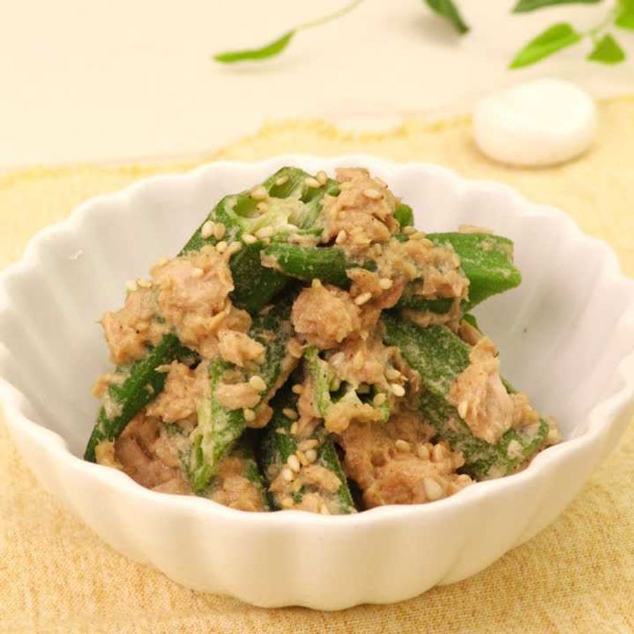 ワンパンでパパッと！オクラとツナのさっぱりポン酢パスタ