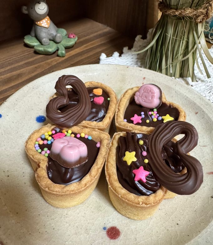 塩チョコレートタルト