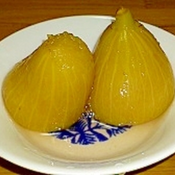 いちじくのコンポートレシピ：白ワインで簡単調理