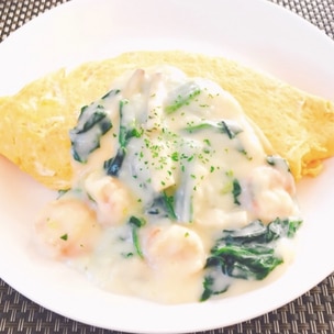 オクラとほうれん草のツナ和え