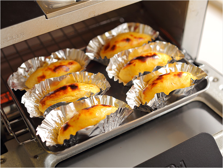 レンジで作る濃厚スイートポテトケーキ
