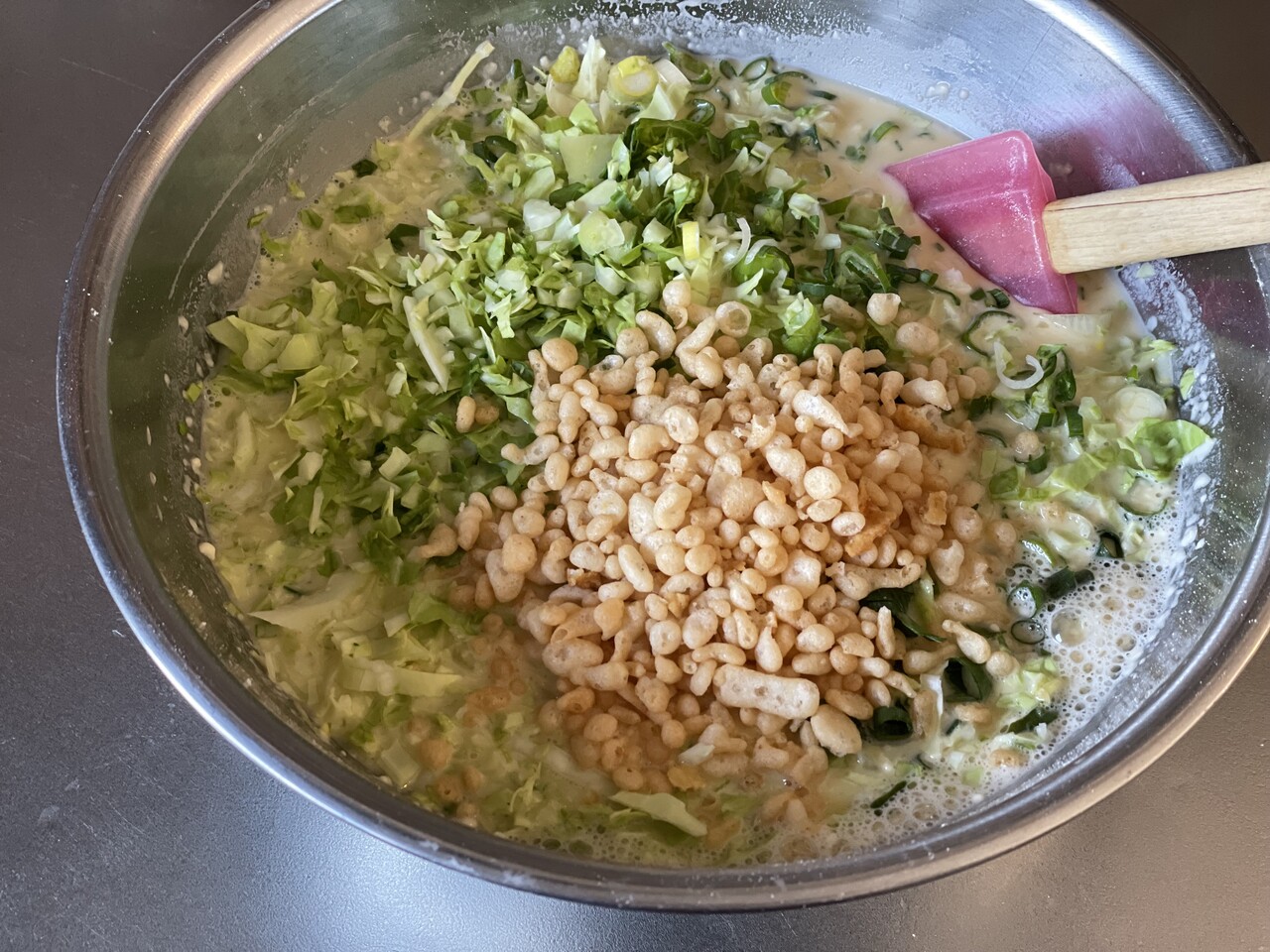 キャベツたっぷりのたこ焼き