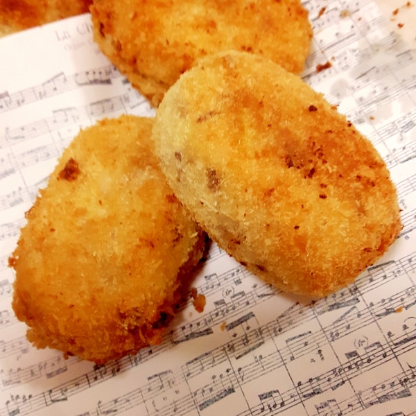 マッシュポテトからのポテトフライ ダシダ