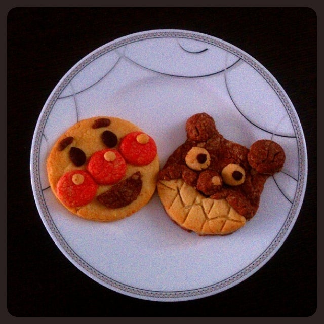 色んなばいきんまんをアイシングクッキーで作るよ✨️