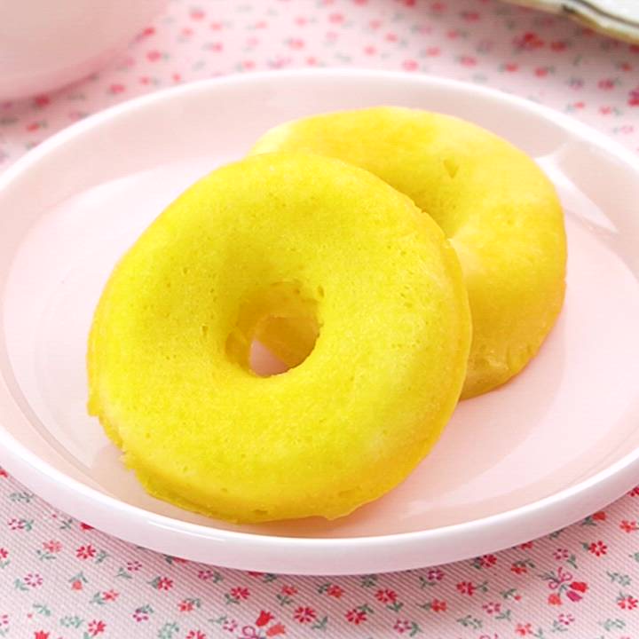 ホットケーキミックスとレンジで簡単！揚げないドーナツの作り方 可愛くデコ- Rainbow DIY