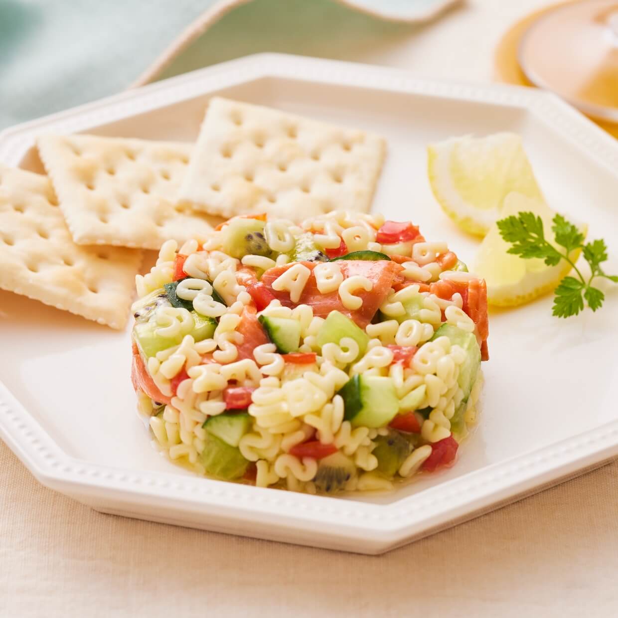 きゅうりシャキシャキ！マカロニサラダの基本レシピ