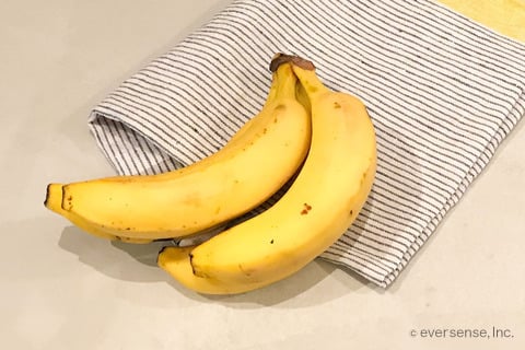 バナナの果肉の真ん中に黒いものがある。果物商品Q&Aコープこうべ 商品検査センタ