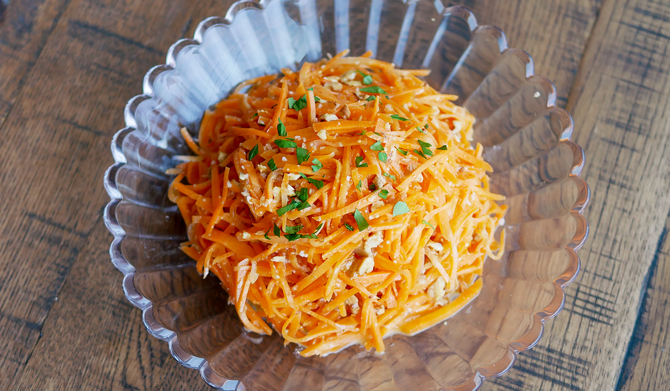 爽やか♪オレンジ風味のキャロットラペ