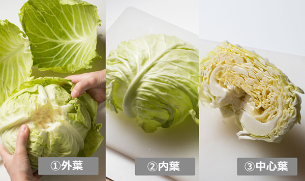 キャベツとグレープフルーツのさっぱりサラダ