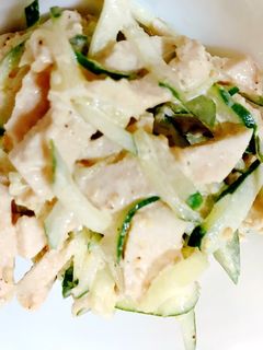 きゅうりとサラダチキンのさっぱり和え by クックFA1PK5☆クックパッド簡単おいしいみんなのレシピが392万品