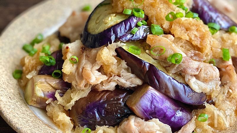 レシピ レンチンで簡単♬豚バラ茄子のさっぱりおろしポン酢♬ - しにゃごはん blog