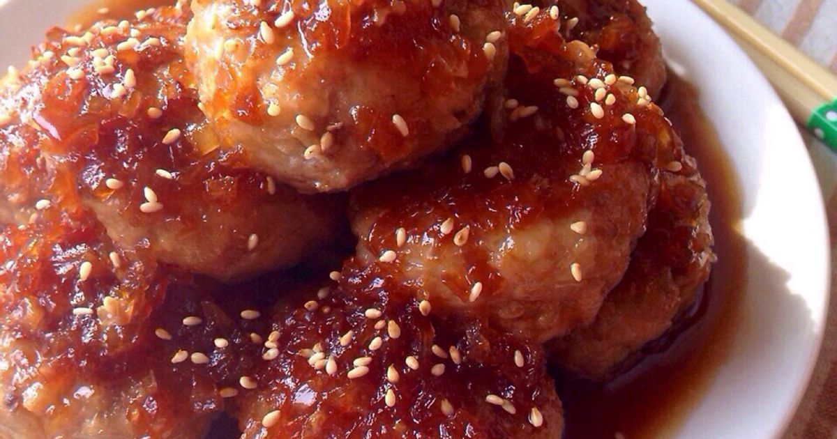 豚こまもちもちバーグ 作りおき