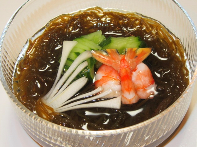 刺身３種盛り 銀丸皿 のツマ作り〜盛り付けまで