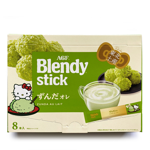 東北限定ハローキティブレンディ ずんだミルクオレ 8本入 株式会社 山形県観光物産会館