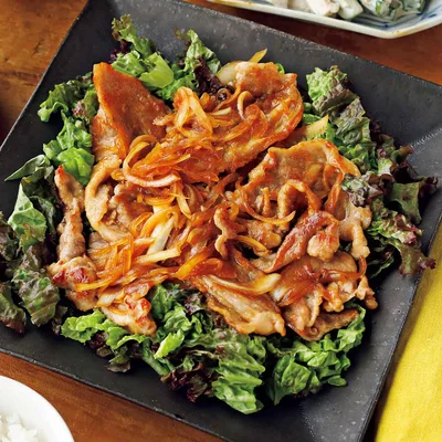 炒め野菜の生姜焼きのせクラシル