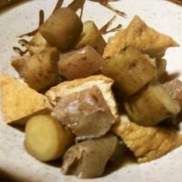 大根&ごぼう天&厚揚げ&こんにゃくのおでん