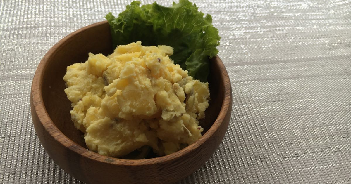 デパ地下風〜！ さつまいもとクリームチーズのサラダ