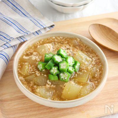 むかごとイワシの蒲焼缶で炊き込みご飯♪冬瓜と豚肉の味噌煮込みの夕ご飯♪朝の1時間で ラクウマ 3食お家ごはん 〜腹ペコ3姉妹日記