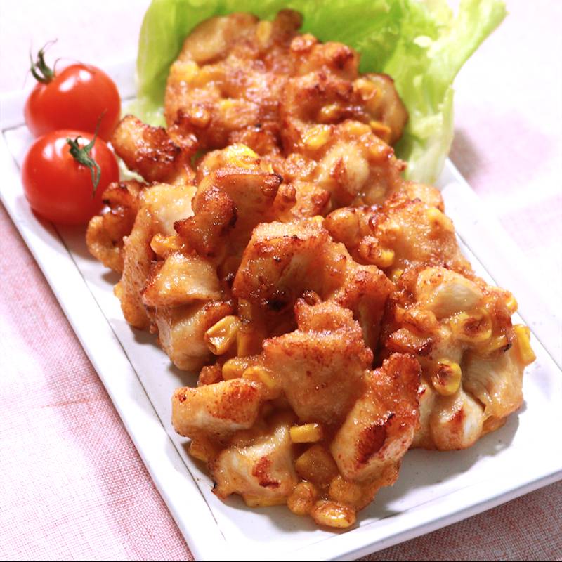 大葉みそ味鶏むね肉唐揚げ