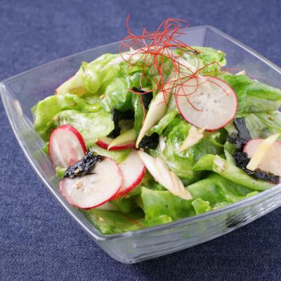 見た目も可愛い❤️ラディッシュの葉もまるごとサラダ