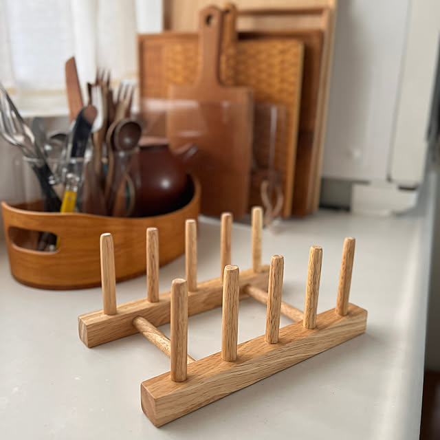 100均 ダイソーの『水切り用の皿立て』なら折りたためて連結出来るゆる育ライフ