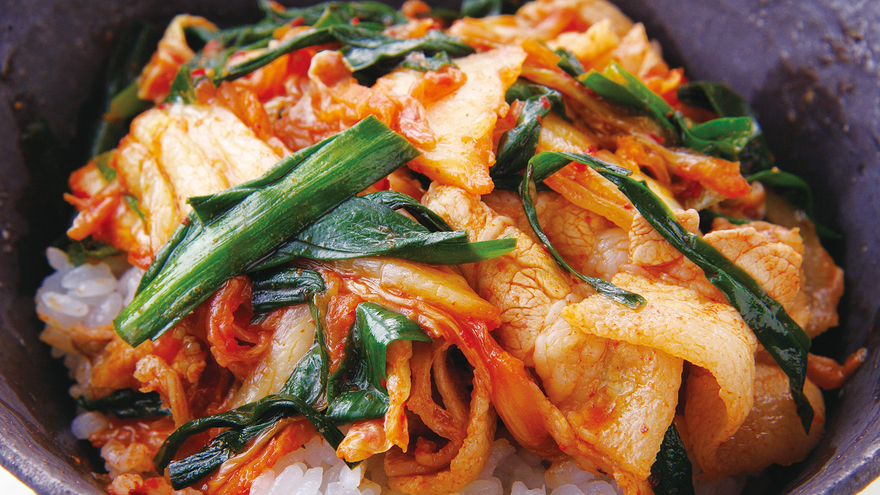 究極の豚キムチ丼の作り方