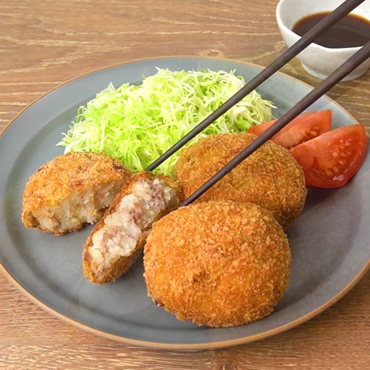 じゃがいもコロッケの簡単レシピばあちゃんの料理教室