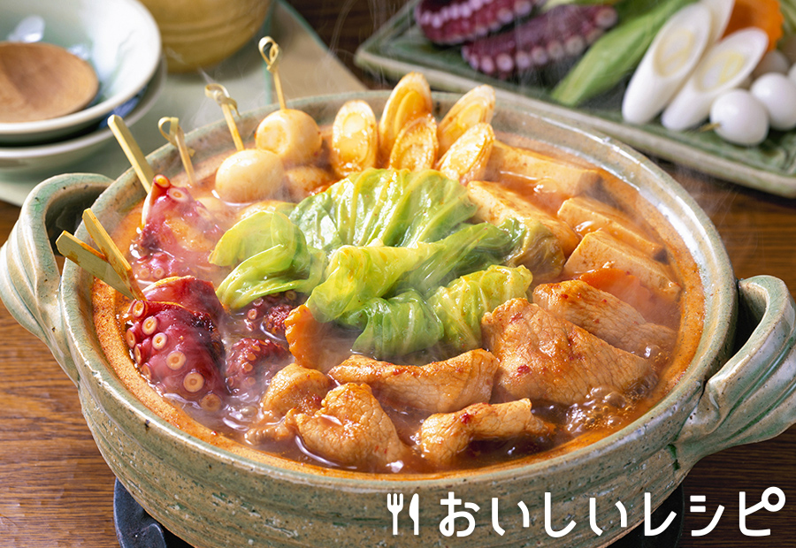 ２人で！かんたんキムチ鍋