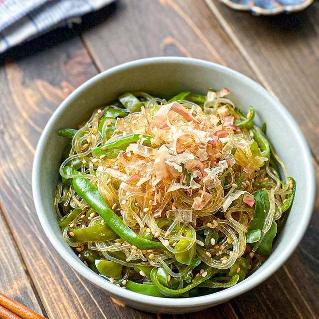 ツナじゃがピーマン塩こんぶ炒めパパッと1品！簡単副菜