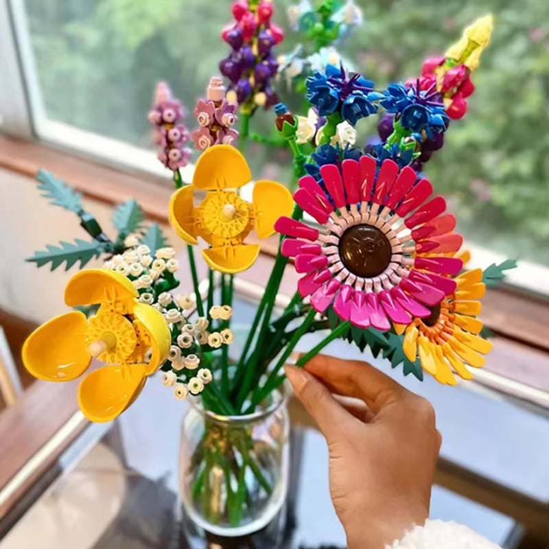 LEGO ずっと楽しめるフラワーブーケと今年の目標LEE